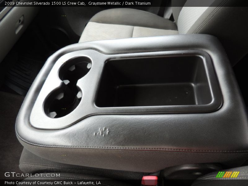 Graystone Metallic / Dark Titanium 2009 Chevrolet Silverado 1500 LS Crew Cab