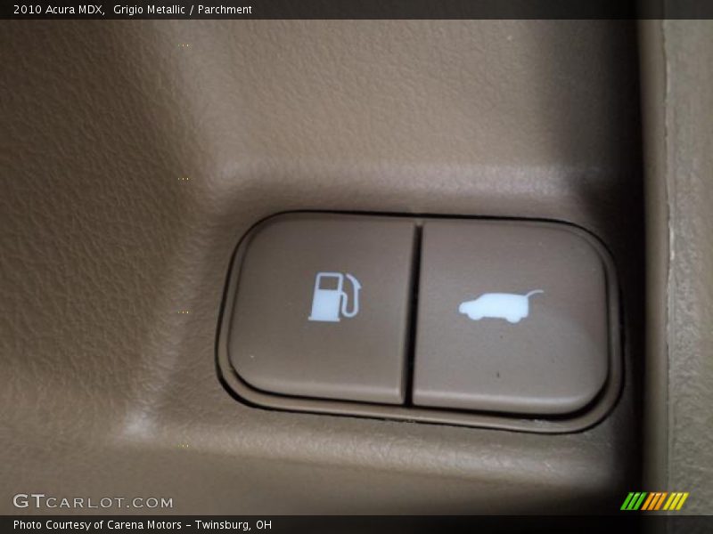 Grigio Metallic / Parchment 2010 Acura MDX