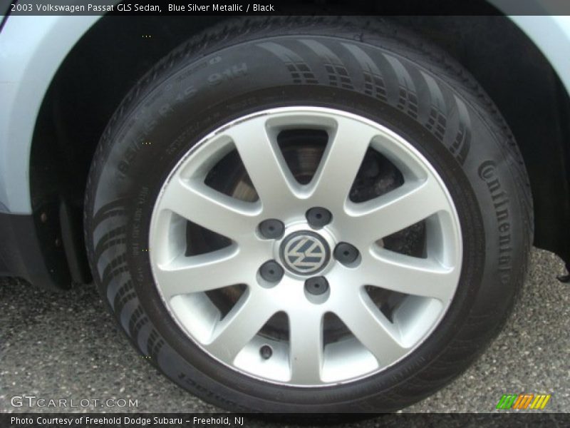 Blue Silver Metallic / Black 2003 Volkswagen Passat GLS Sedan