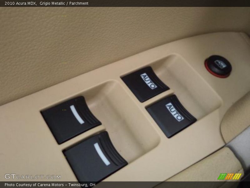 Grigio Metallic / Parchment 2010 Acura MDX