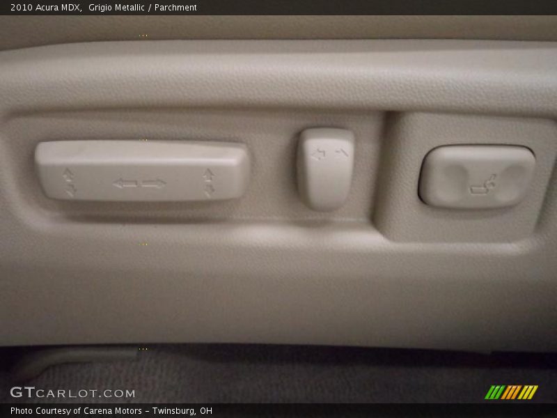 Grigio Metallic / Parchment 2010 Acura MDX
