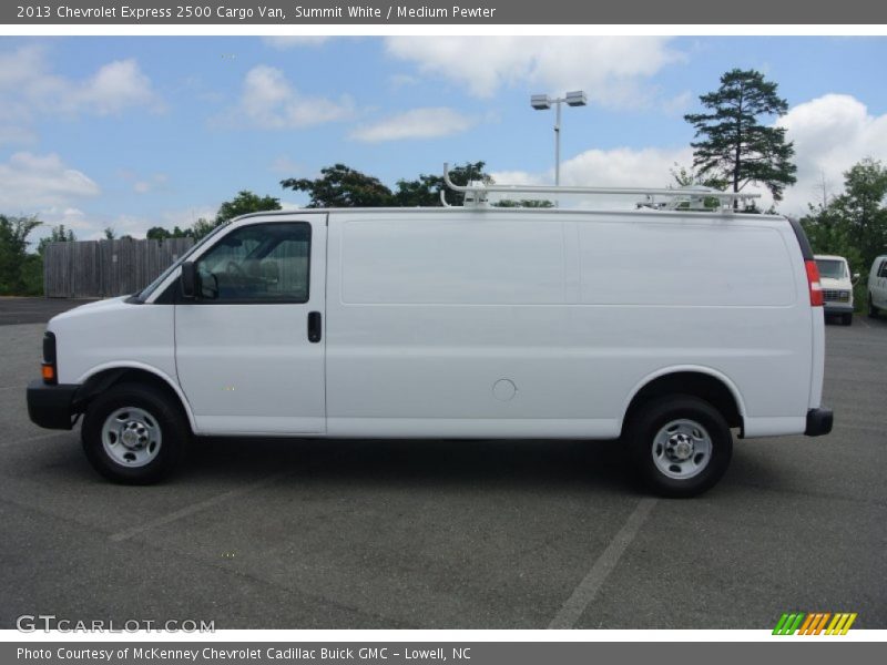 Summit White / Medium Pewter 2013 Chevrolet Express 2500 Cargo Van