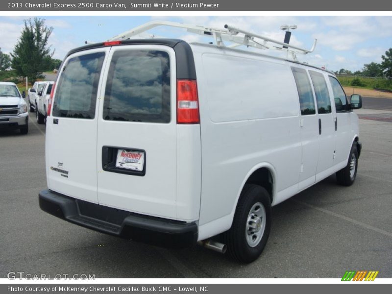 Summit White / Medium Pewter 2013 Chevrolet Express 2500 Cargo Van