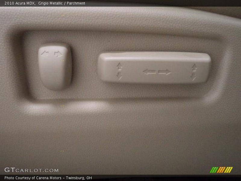 Grigio Metallic / Parchment 2010 Acura MDX