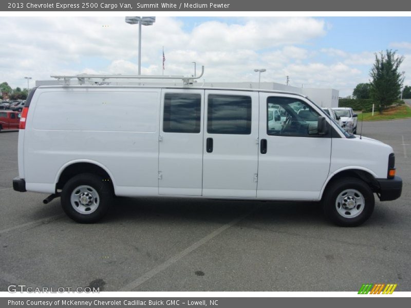 Summit White / Medium Pewter 2013 Chevrolet Express 2500 Cargo Van