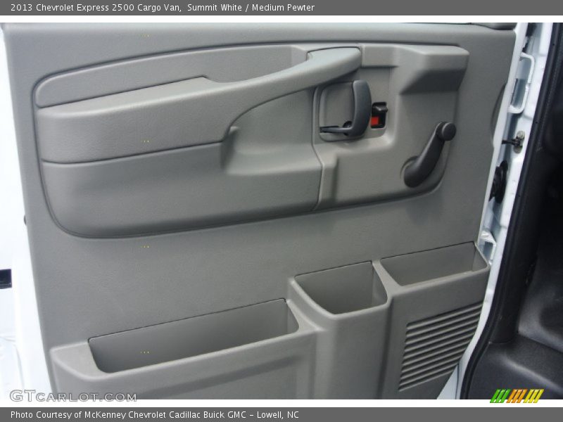 Summit White / Medium Pewter 2013 Chevrolet Express 2500 Cargo Van