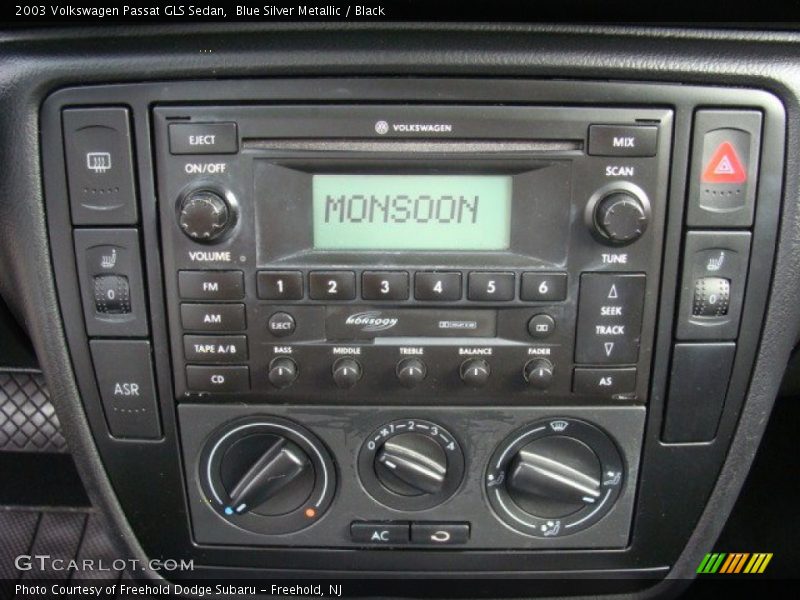 Blue Silver Metallic / Black 2003 Volkswagen Passat GLS Sedan