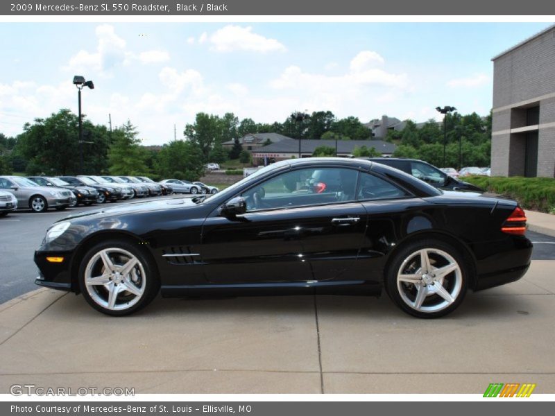  2009 SL 550 Roadster Black