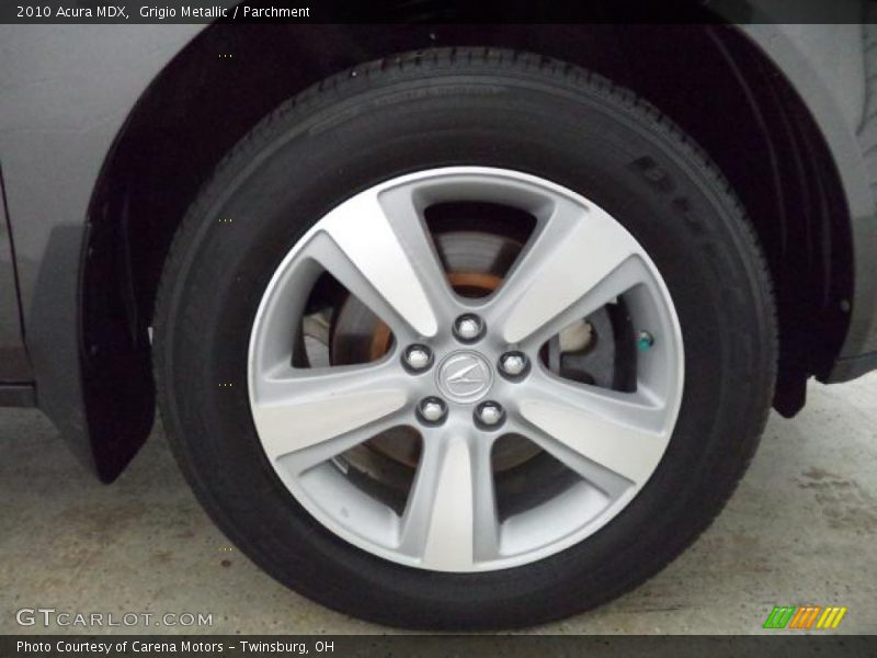 Grigio Metallic / Parchment 2010 Acura MDX