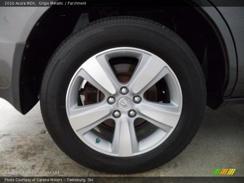 Grigio Metallic / Parchment 2010 Acura MDX