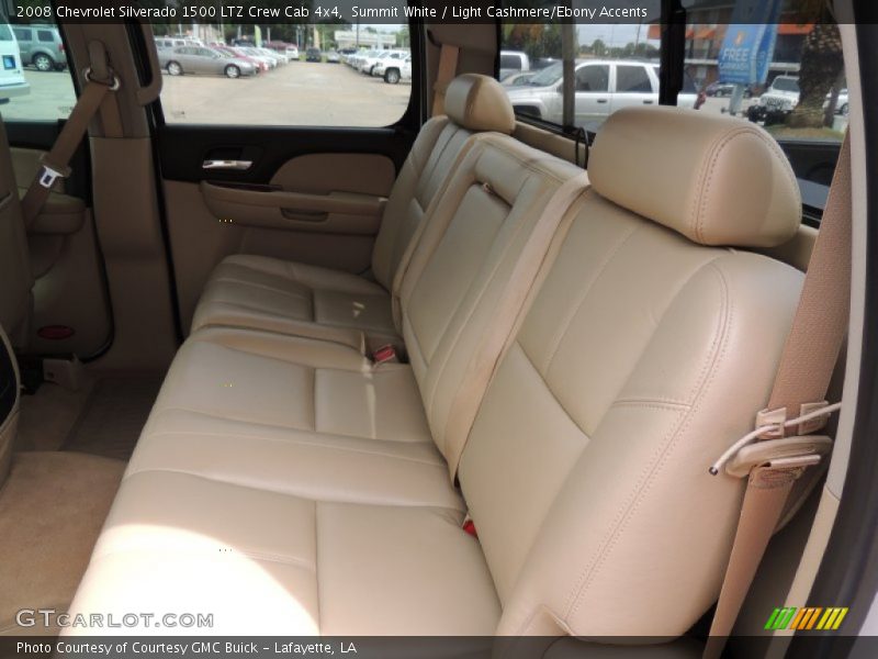 Summit White / Light Cashmere/Ebony Accents 2008 Chevrolet Silverado 1500 LTZ Crew Cab 4x4