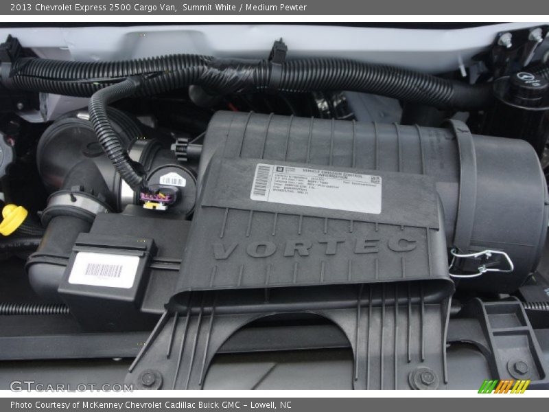 Summit White / Medium Pewter 2013 Chevrolet Express 2500 Cargo Van