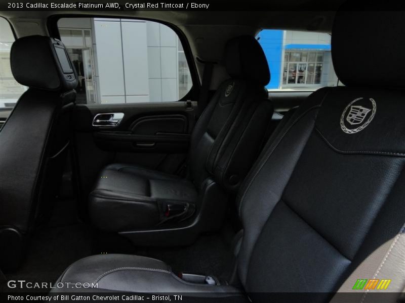 Crystal Red Tintcoat / Ebony 2013 Cadillac Escalade Platinum AWD