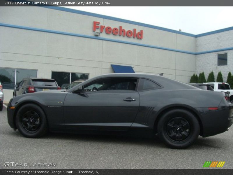 Ashen Gray Metallic / Gray 2012 Chevrolet Camaro LS Coupe