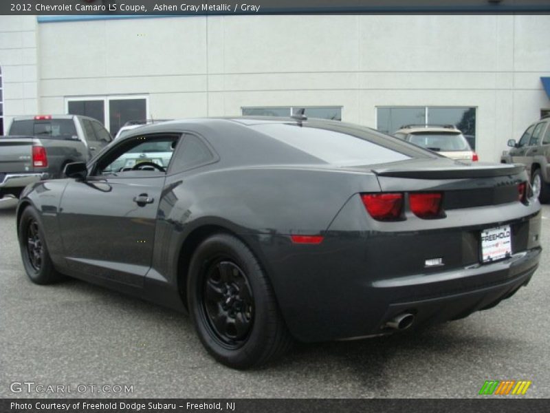 Ashen Gray Metallic / Gray 2012 Chevrolet Camaro LS Coupe