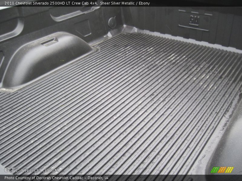 Sheer Silver Metallic / Ebony 2010 Chevrolet Silverado 2500HD LT Crew Cab 4x4