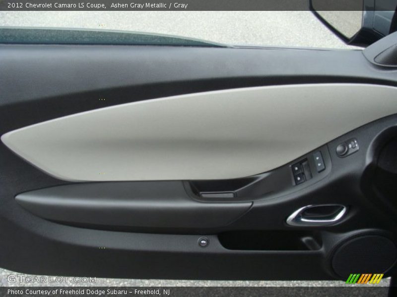 Ashen Gray Metallic / Gray 2012 Chevrolet Camaro LS Coupe