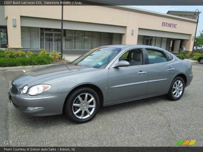 Slatestone Metallic / Gray 2007 Buick LaCrosse CXS