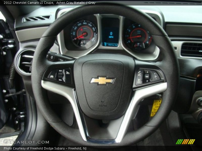 Ashen Gray Metallic / Gray 2012 Chevrolet Camaro LS Coupe