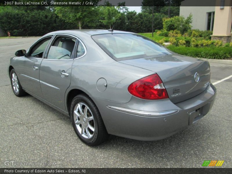 Slatestone Metallic / Gray 2007 Buick LaCrosse CXS