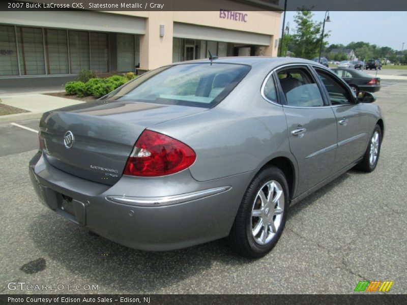 Slatestone Metallic / Gray 2007 Buick LaCrosse CXS