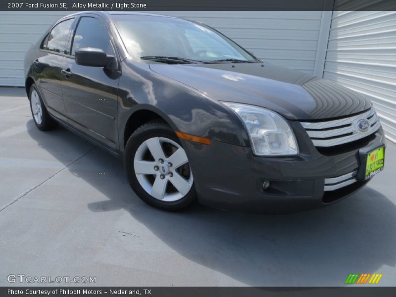 Alloy Metallic / Light Stone 2007 Ford Fusion SE