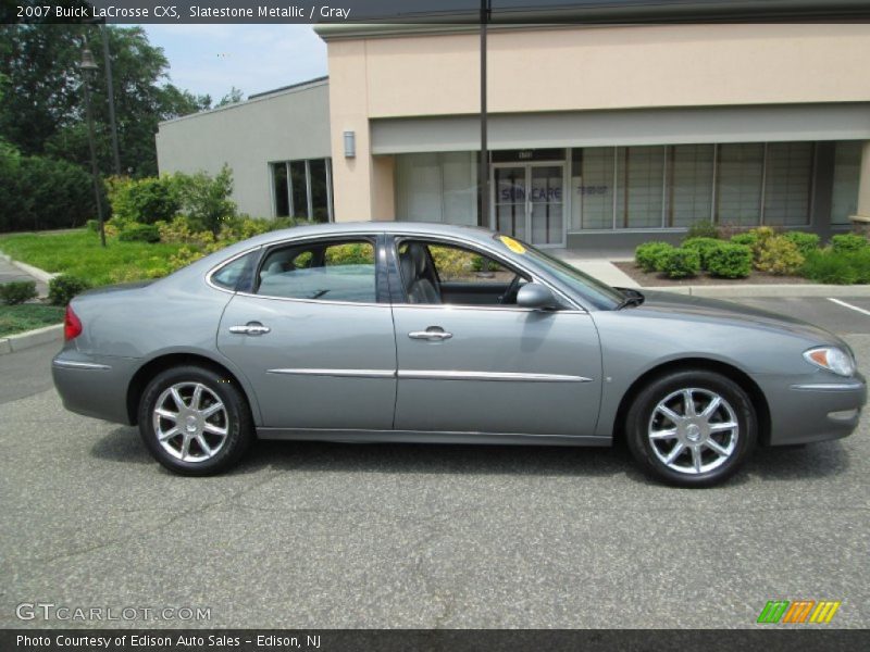 Slatestone Metallic / Gray 2007 Buick LaCrosse CXS