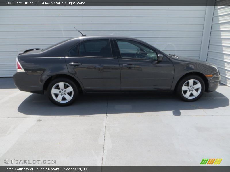 Alloy Metallic / Light Stone 2007 Ford Fusion SE