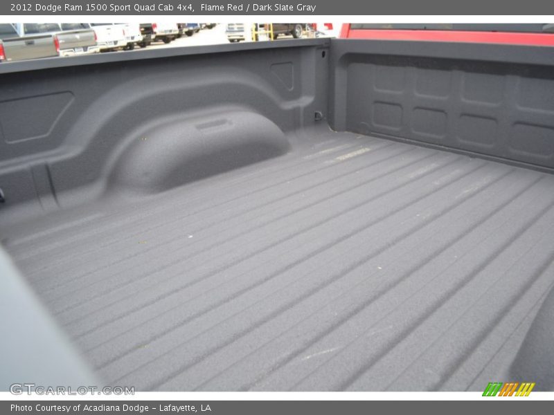 Flame Red / Dark Slate Gray 2012 Dodge Ram 1500 Sport Quad Cab 4x4