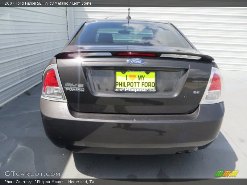 Alloy Metallic / Light Stone 2007 Ford Fusion SE