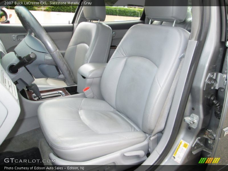 Slatestone Metallic / Gray 2007 Buick LaCrosse CXS