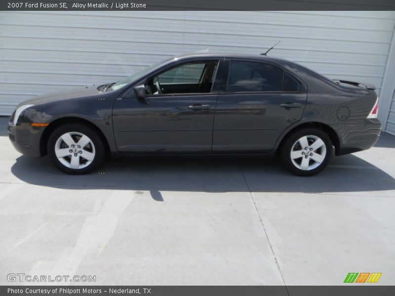 Alloy Metallic / Light Stone 2007 Ford Fusion SE