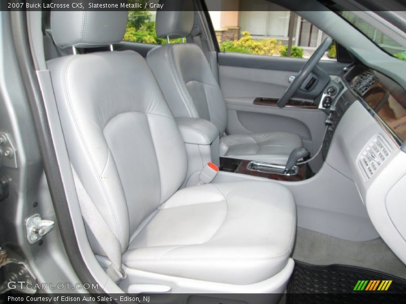 Slatestone Metallic / Gray 2007 Buick LaCrosse CXS