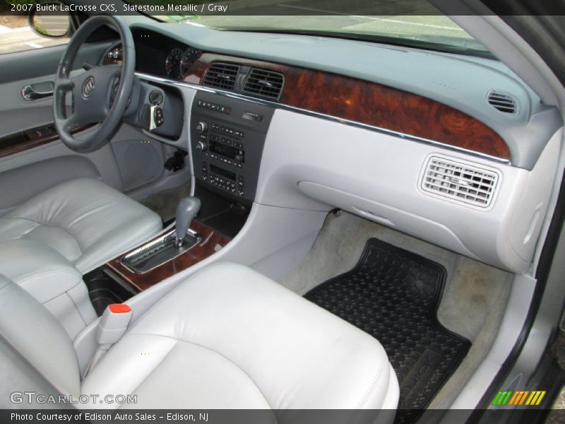 Slatestone Metallic / Gray 2007 Buick LaCrosse CXS