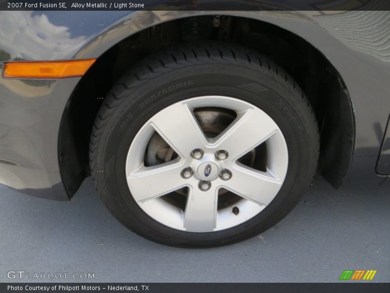 Alloy Metallic / Light Stone 2007 Ford Fusion SE