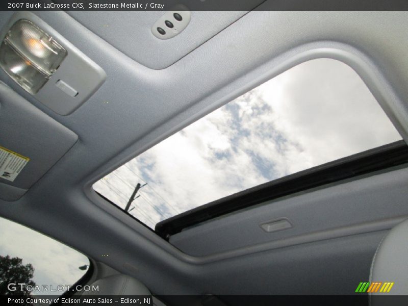 Slatestone Metallic / Gray 2007 Buick LaCrosse CXS