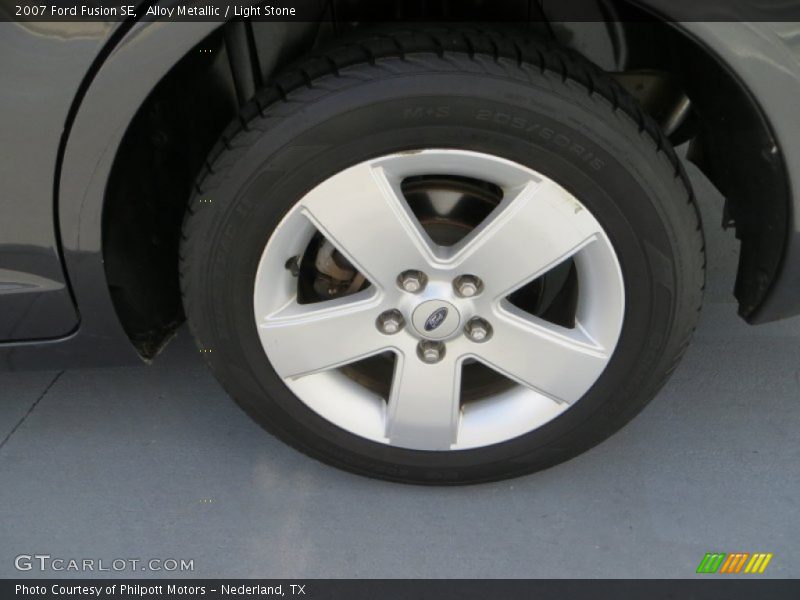 Alloy Metallic / Light Stone 2007 Ford Fusion SE