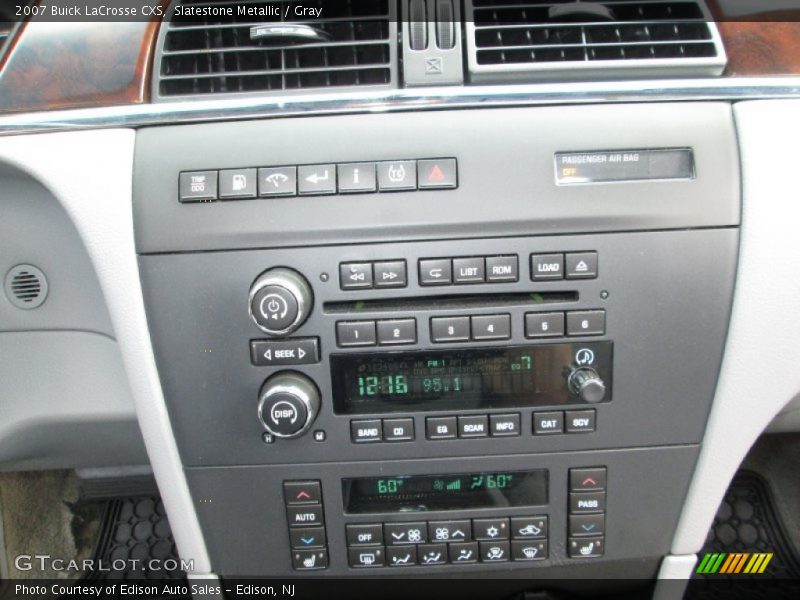 Slatestone Metallic / Gray 2007 Buick LaCrosse CXS