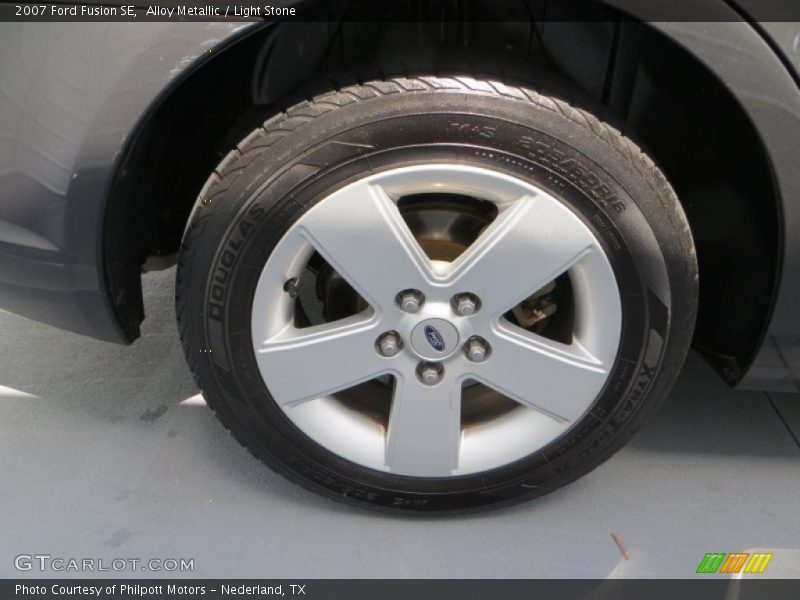 Alloy Metallic / Light Stone 2007 Ford Fusion SE