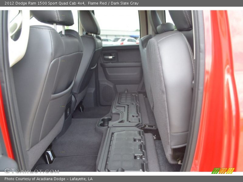 Flame Red / Dark Slate Gray 2012 Dodge Ram 1500 Sport Quad Cab 4x4