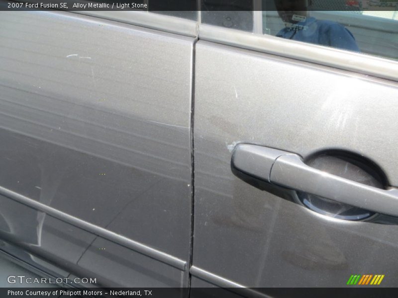 Alloy Metallic / Light Stone 2007 Ford Fusion SE