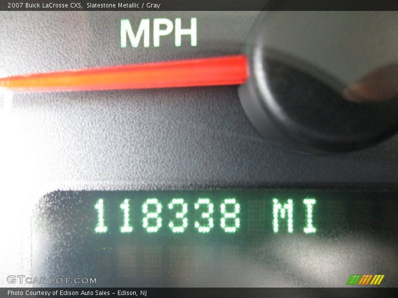 Slatestone Metallic / Gray 2007 Buick LaCrosse CXS