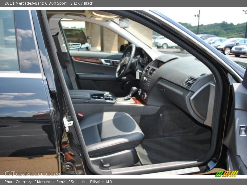 Black / Black 2011 Mercedes-Benz C 300 Sport