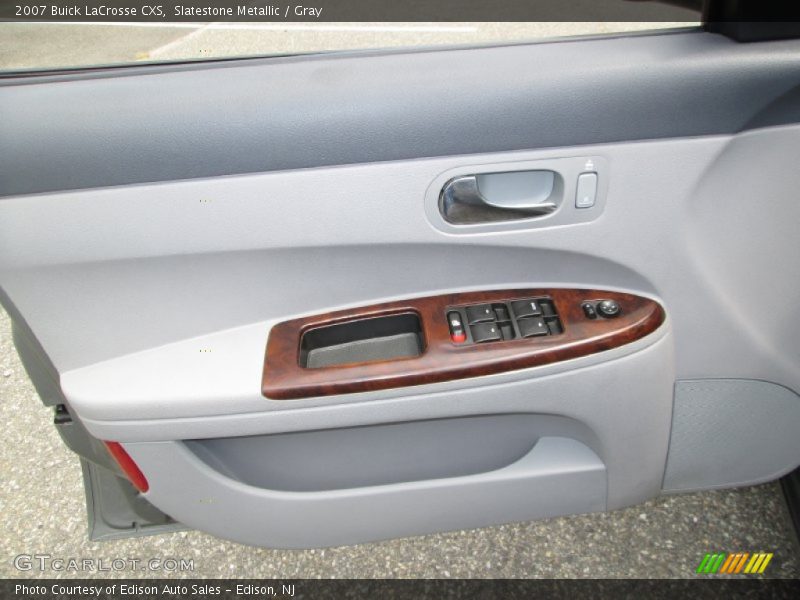 Slatestone Metallic / Gray 2007 Buick LaCrosse CXS