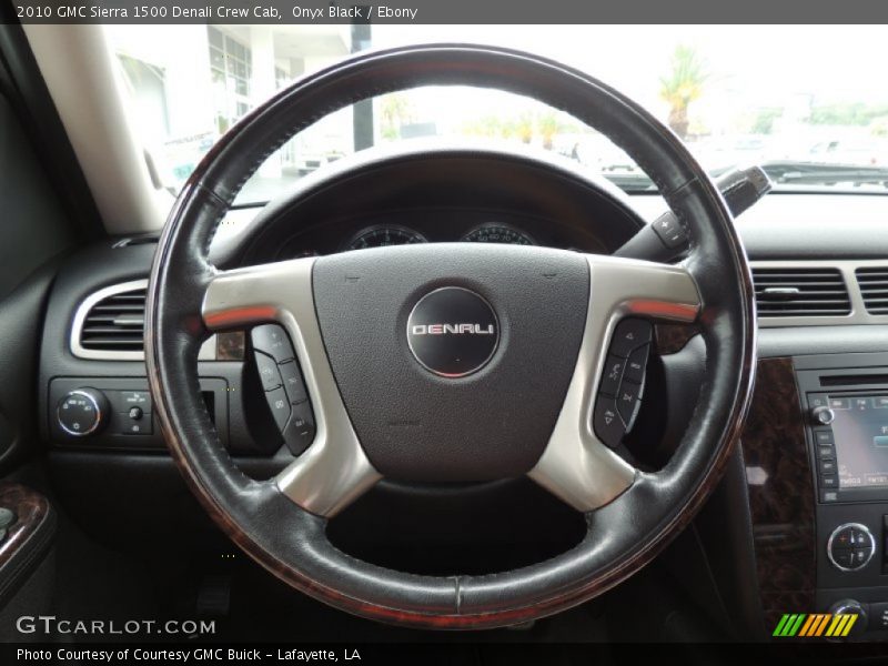  2010 Sierra 1500 Denali Crew Cab Steering Wheel