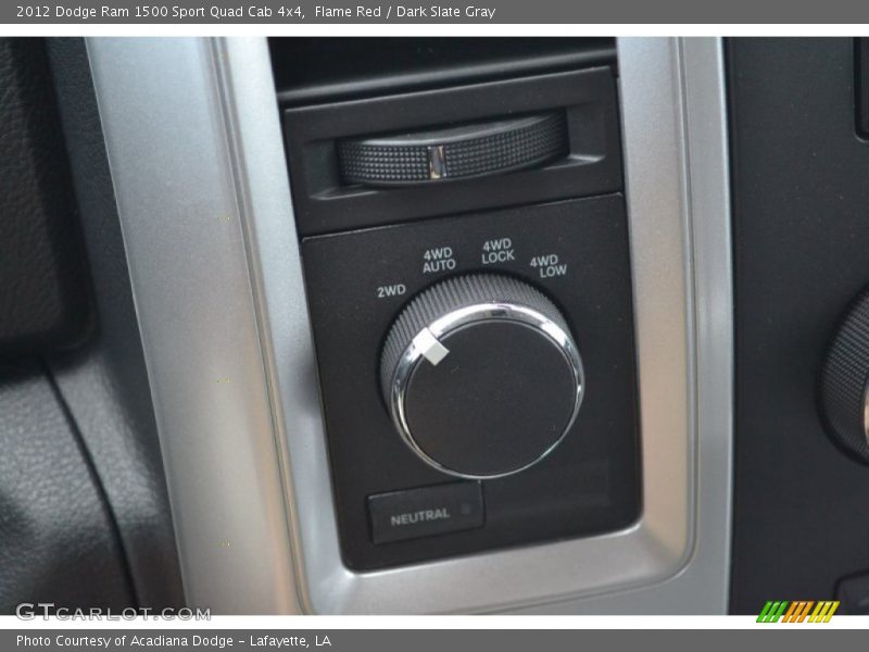 Flame Red / Dark Slate Gray 2012 Dodge Ram 1500 Sport Quad Cab 4x4