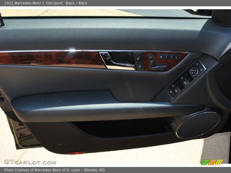 Black / Black 2011 Mercedes-Benz C 300 Sport