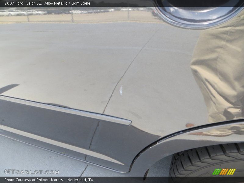 Alloy Metallic / Light Stone 2007 Ford Fusion SE
