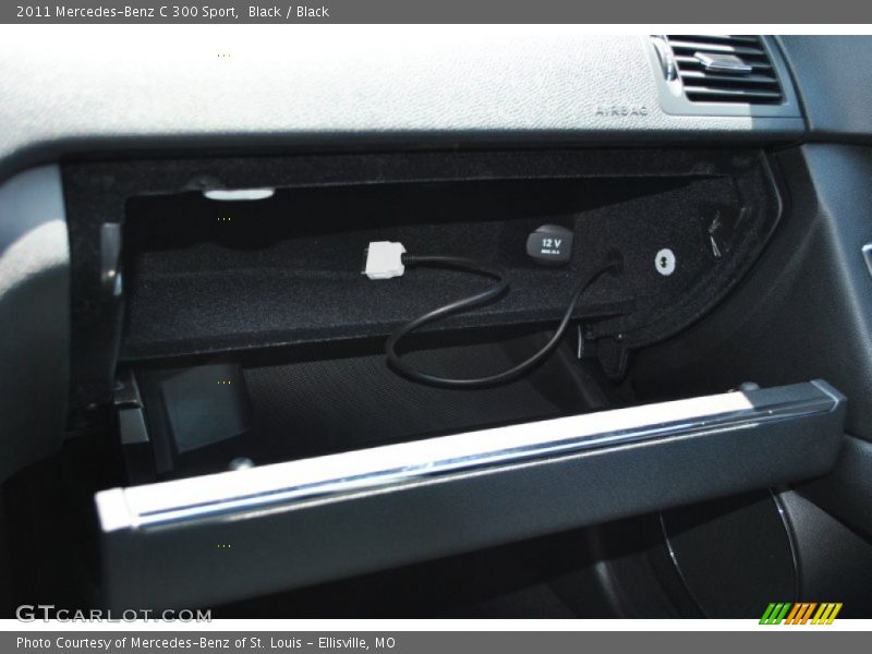 Black / Black 2011 Mercedes-Benz C 300 Sport