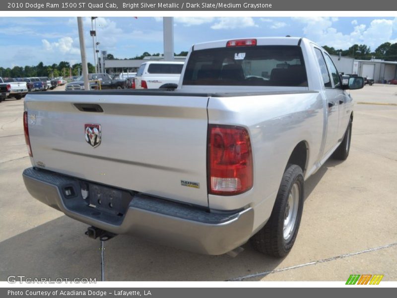 Bright Silver Metallic / Dark Slate/Medium Graystone 2010 Dodge Ram 1500 ST Quad Cab